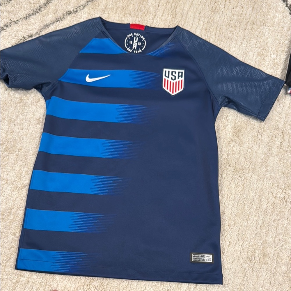 Nike Kids USA Soccer Jersey - Navy Blue